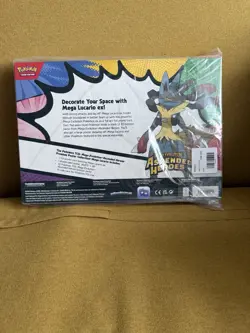 Pokemon TCG Ascended Heroes Premium Poster Collection Mega Lucario New & Sealed - Image 2