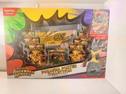 Pokemon TCG Ascended Heroes Premium Poster Collection Mega Lucario IN HAND - Image 1