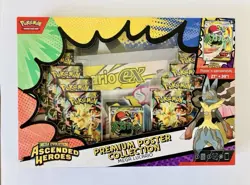 Pokemon TCG Ascended Heroes Premium Poster Collection Mega Lucario - Image 1