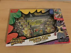 Pokemon TCG Ascended Heroes Premium Poster Collection Mega Lucario EX SEALED - Image 1