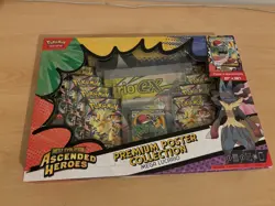 Pokemon TCG Ascended Heroes Premium Poster Collection Mega Lucario EX SEALED - Image 2