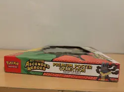 Pokemon TCG Ascended Heroes Premium Poster Collection Mega Lucario EX SEALED - Image 5