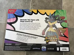 Pokemon TCG: Ascended Heroes Premium Poster Collection: Mega Lucario 20/03/26 - Image 2