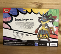 Pokemon TCG: Ascended Heroes Premium Poster Collection Mega Lucario EX - Image 2