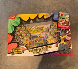 Pokemon TCG Ascended Heroes Premium Poster Collection Mega Lucario 🚚 Fast Ship - Image 1