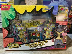 Pokemon TCG: Ascended Heroes Premium Poster Collection Mega Lucario - Image 1