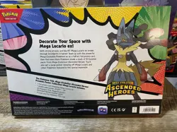 Pokemon TCG: Ascended Heroes Premium Poster Collection Mega Lucario - Image 2