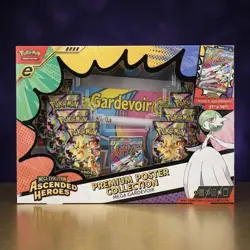 Pokemon TCG Ascended Heroes Mega Lucario Premium Poster Collection New Sealed - Image 1
