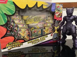 Pokemon TCG Ascended Heroes Premium Poster Collection Mega Lucario - Image 1