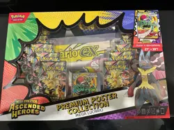 Pokemon TCG Ascended Heroes Premium Poster Collection Mega Lucario - Image 2
