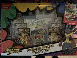 Pokemon TCG Ascended Heroes Mega Lucario Premium Poster Collection Box English - Image 1