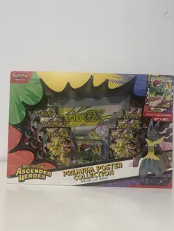 Pokemon TCG Ascended Heroes Premium Poster Collection Mega Lucario 🚚 - Image 1