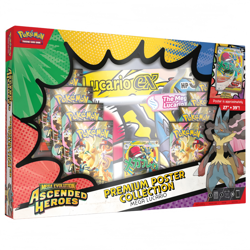 Pokemon TCG: Ascended Heroes Premium Poster Collection - Mega Lucario Ex ✅Sealed - Image 4