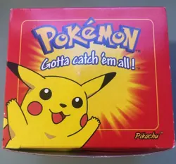 1999 Burger King Pokemon Pikachu 23k Gold Plated Card & Pokeball Sealed - Image 1