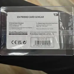 Pokemon Gengar Promo Holo Card SEALED Game Stop 050/088! - Image 2