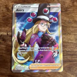 Avery 187/198 Chilling Reign Full Art Trainer Pokemon Card Mint/NM - Image 1