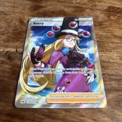 Avery 187/198 Chilling Reign Full Art Trainer Pokemon Card Mint/NM - Image 2