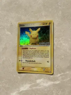 Ditto Pikachu 39/113 EX Delta Species Stamped Pokemon Card - Image 2