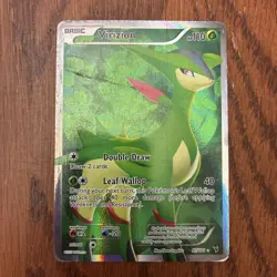 Virizion 97/101 B&W Noble Victories Full Art Rare Holo Pokemon Card Near Mint MP - Image 1