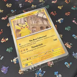 Pikachu At The Museum | JUMBO Promo card | SEALED | Pokemon TCG Card | - Image 1