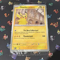 Pikachu At The Museum | JUMBO Promo card | SEALED | Pokemon TCG Card | - Image 3