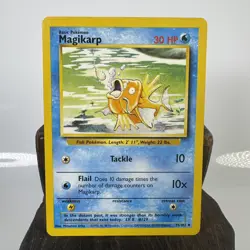 35/102 Magikarp Common: Pokemon Trading Card Game Base Set - Image 1
