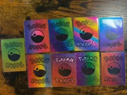 9 Shiny Custom Pokemon Holo Cards Lot – VMAX GX V Pikachu Charizard Blastoise - Image 4