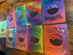 9 Shiny Custom Pokemon Holo Cards Lot – VMAX GX V Pikachu Charizard Blastoise - Image 5