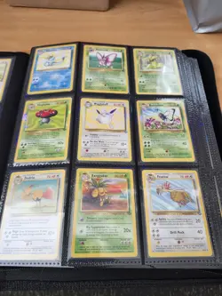 Near Complete Vintage Pokemon Jungle Set Binder – Holos Included – Missing Cards - Image 4