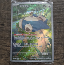 Pokemon 2023 Snorlax 051 Scarlet & Violet Promo Holo Basic Card English - Image 1