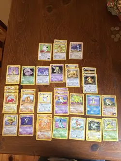 Pokemon Card Lot (322) Cards Base Jungle Fossil Team Rocket Includes 33 Rare - Image 1