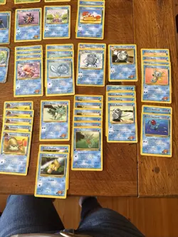 Pokemon Card Lot (322) Cards Base Jungle Fossil Team Rocket Includes 33 Rare - Image 4