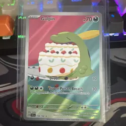 Gulpin 154/142 Sv07: Stellar Crown Holo NM Pokemon Card - Image 1