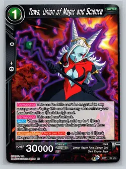 Dragon Ball Super Card Game Towa Union of Magic and Science BT11-139 UC - Image 1