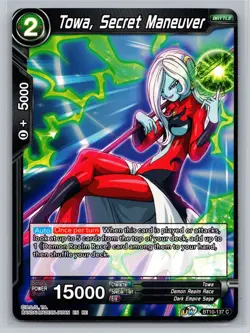 Dragon Ball Super Card Game Towa Secret Maneuver BT10-137 C Dark Empire - Image 1