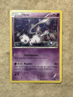 Pokemon Mew TCG Black Star Promos XY192 Holo Promo Card - Image 1