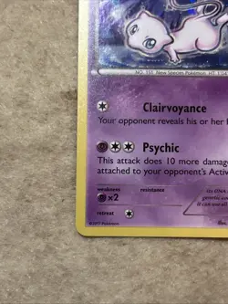 Pokemon Mew TCG Black Star Promos XY192 Holo Promo Card - Image 2