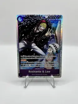 One Piece CCG Rosinante & Law 5x Card Playset EB04-038 SR - English - MINT - Image 2