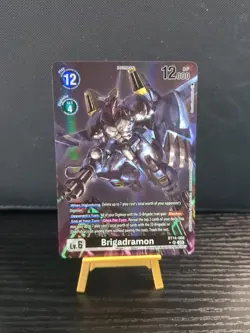 Brigadramon Digimon Card Game Blast Ace BT14-068 Alternate Art Super Rare LP - Image 1