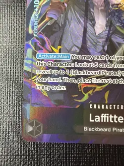 One Piece CCG Laffitte OP09-095 Rare Alt Art Foil Premium Card Coll. 1000 NM - Image 4