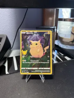 Pokemon Pikachu TCG 5/25 Celebrations 25th Anniversary Full Art Card - Image 1
