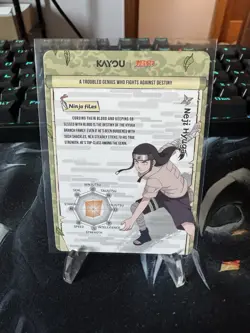 Naruto Kayou English Series 2 Card - Neji Hyuga - NRSA02-UR-007L3 - Image 2