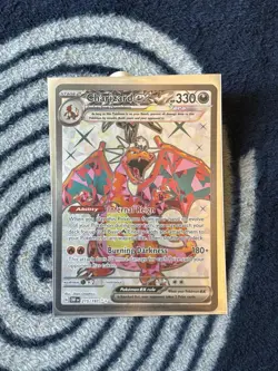 Pokemon TCG Charizard EX Obsidian Flames Holo Ultra Rare Card 215/197 - Image 2