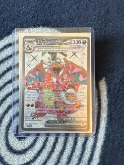 Pokemon TCG Charizard EX Obsidian Flames Holo Ultra Rare Card 215/197 - Image 3