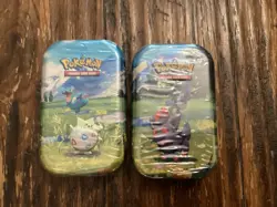 Pokemon TCG: Mega Evolution: Ascended Heroes Mini Tin x2 Factory Sealed - Image 1