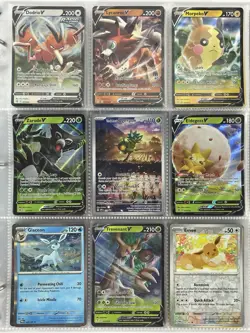 Pokemon Card Collection Binder Lot Holo Ascended Mega Lucario Gengar Pikachu - Image 3
