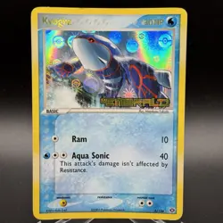 Pokemon TCG Kyogre 006/106 Emerald Reverse Holo Stamped - Image 1