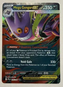 Pokemon TCG Mega Gengar EX: Phantasmal Flames 056/094- NM 🔥 - Image 1