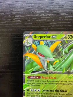 Serperior ex - 003/086 - Double Rare - Black Bolt - NM/M - Pokemon - English - Image 2