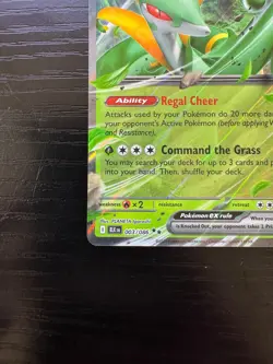 Serperior ex - 003/086 - Double Rare - Black Bolt - NM/M - Pokemon - English - Image 4